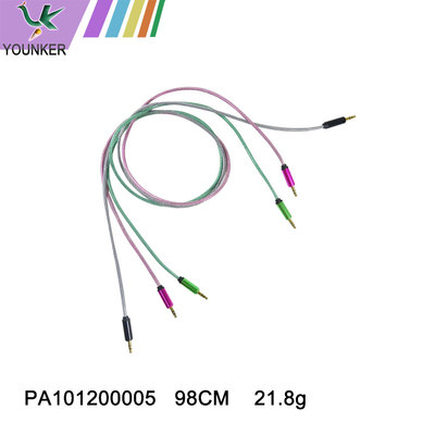 Customized OEM/ODM 98CM Audio Cable Double Jack Audio Cable Adapter.