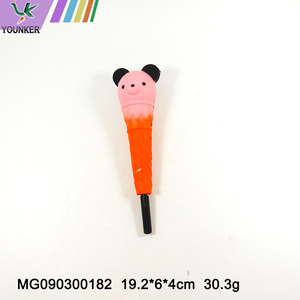 PU Slow Rebound Simulation Toy Cute Student Stationery Pen Ornament Vent Toy Gift Slow Rebound Pen.
