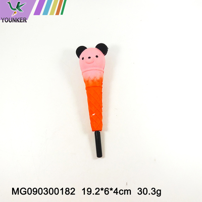 PU Slow Rebound Simulation Toy Cute Student Stationery Pen Ornament Vent Toy Gift Slow Rebound Pen.
