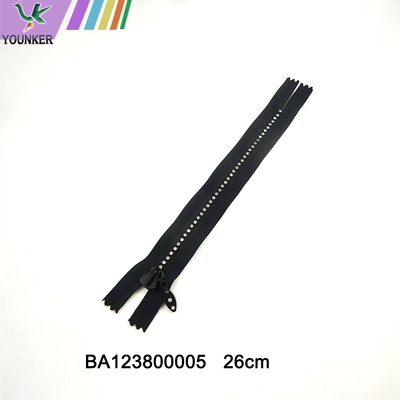 Customized High Quality Decorative Diamond Rhinestone Zipper.
