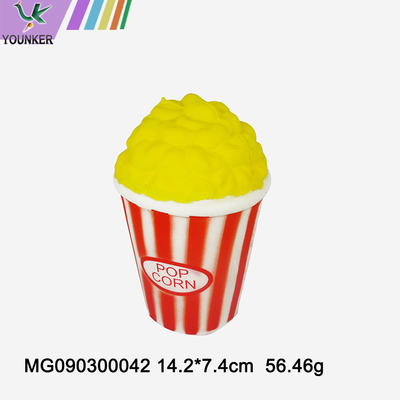 3d Milk Box Popcorn Pu Slow Rebound Decompression Toy Stress Reliever Sensory Toys.