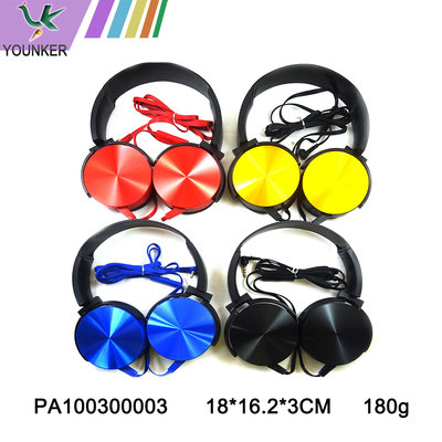 Corded Cheapest Headphones 3.5mm Audio Jack on Speakers With Foldable Design.
