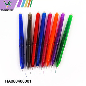 Best Selling Retractable Erasable Colored Gel Pen Write Smooth And Erase Clean School Supplies.