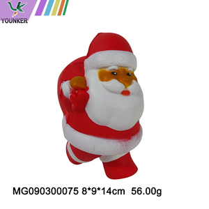 Christmas Gifts Squishy Slow Rebound Christmas Santa Claus Simulation Model Squeeze Toy.