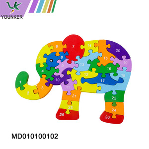 Hot Selling New Designs Wooden 3D Puzzles Children Wood Jigsaw Puzzle Educational Toys.