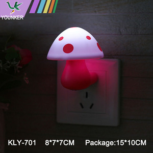 Sleeping Room Wall Decoration Mushroom Lamp Automatic Smart LED Sensor Lamp Small Baby Night Light.