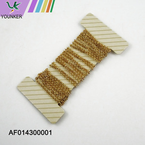 2M/lot Bulk Multi Colors Iron Roll Gold Chain Necklace Chain Bulk Chain For DIY Jewelry Making.