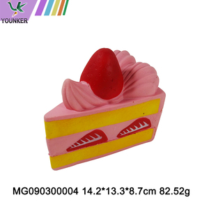 Custom High Quality Slow Rebound Cake Anti Stress Toy Creative Decompression Vent Toy.