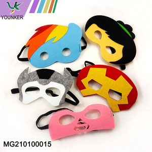 Cartoon Character Multi Animals Felt Kids Party Dress Up Masks.