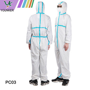 Disposable Coverall Protection Isolation Gown Medical Non-woven Protective Clothing.
